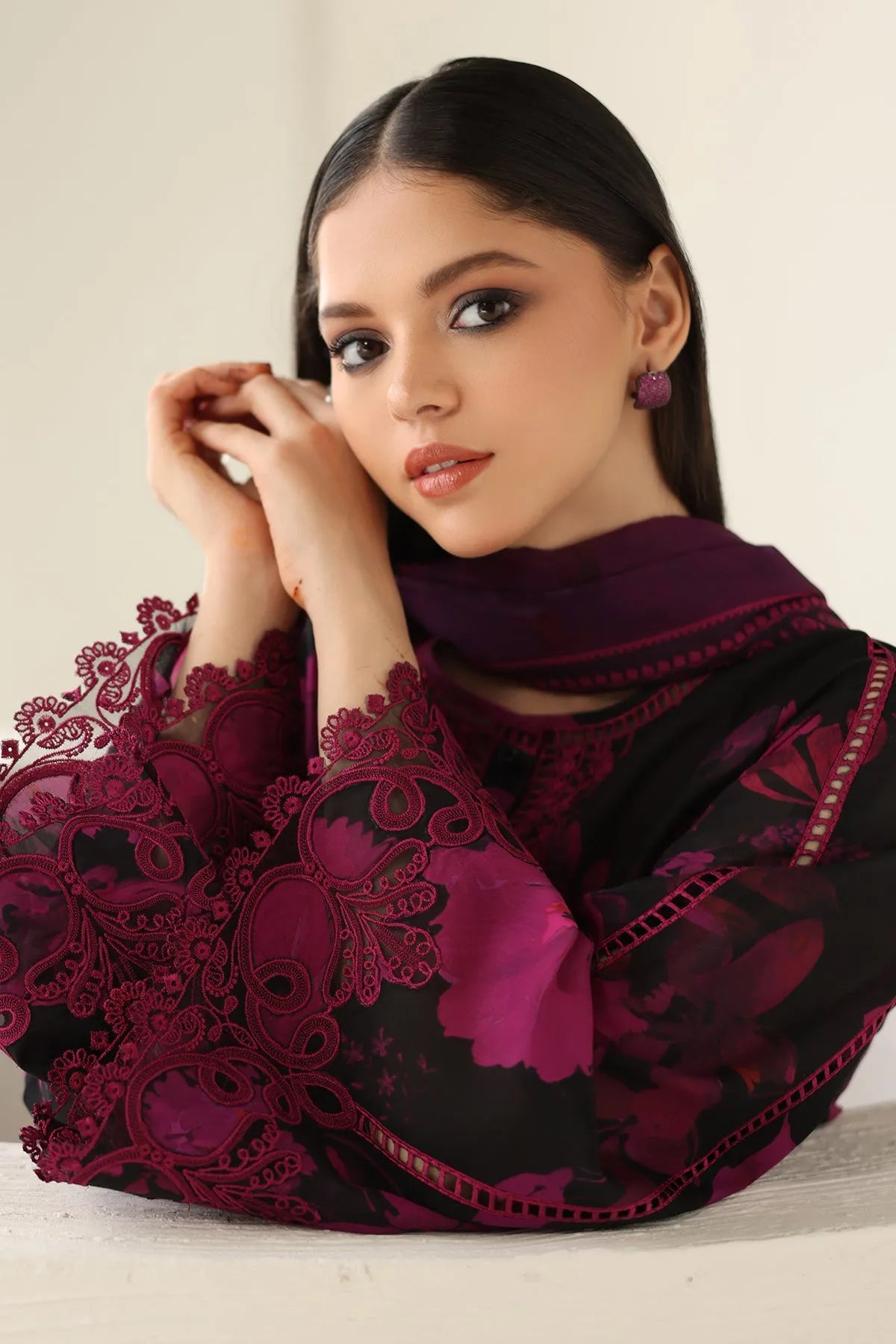 Baroque Summer RTW '26 - Embroidered Lawn F-4174