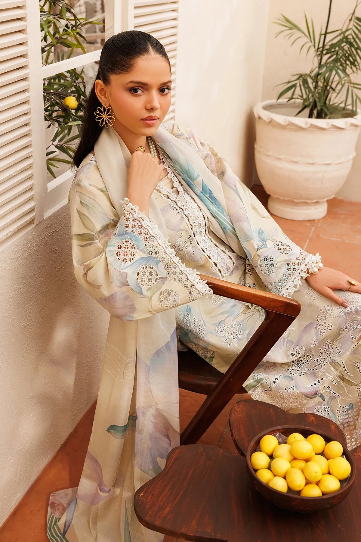 Baroque Summer RTW '26 - Embroidered Lawn F-4396