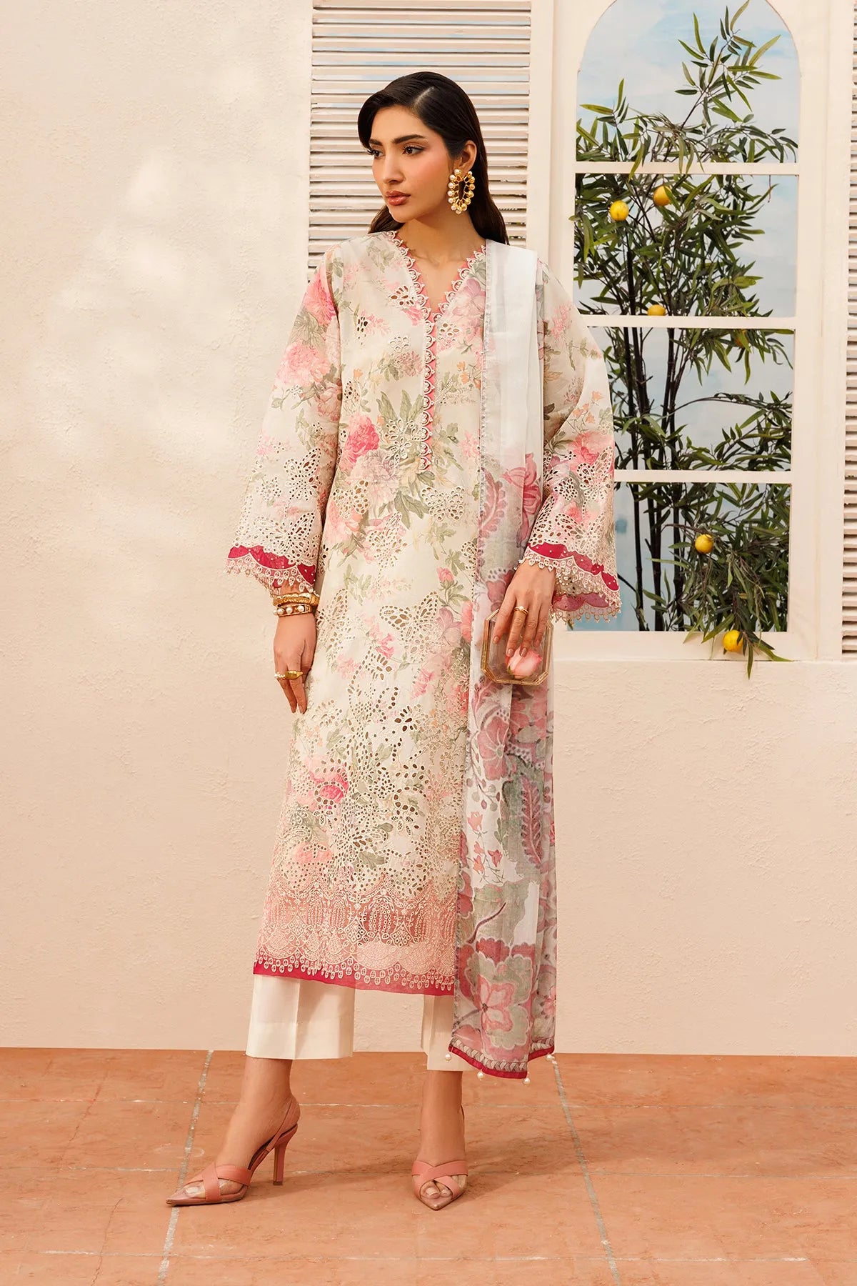 Baroque Summer RTW '26 - Embroidered Lawn F-4397