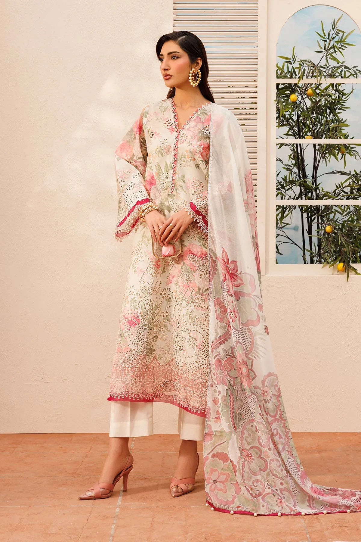 Baroque Summer RTW '26 - Embroidered Lawn F-4397