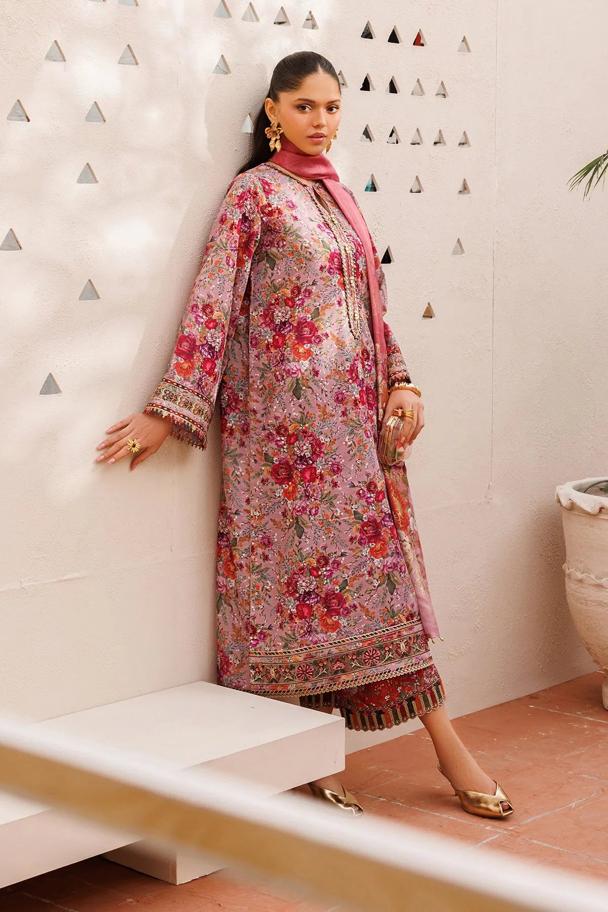 Baroque Summer RTW '26 - Embroidered Lawn F-4398