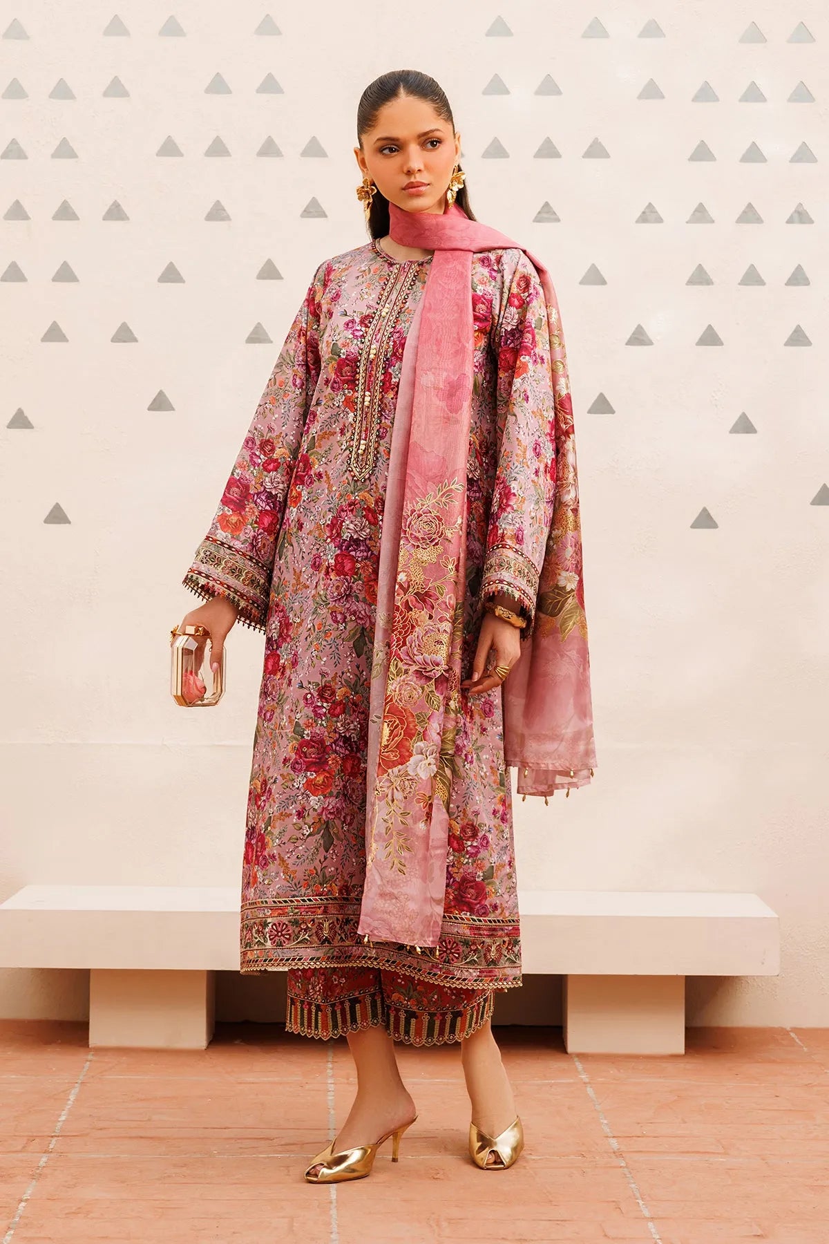Baroque Summer RTW '26 - Embroidered Lawn F-4398