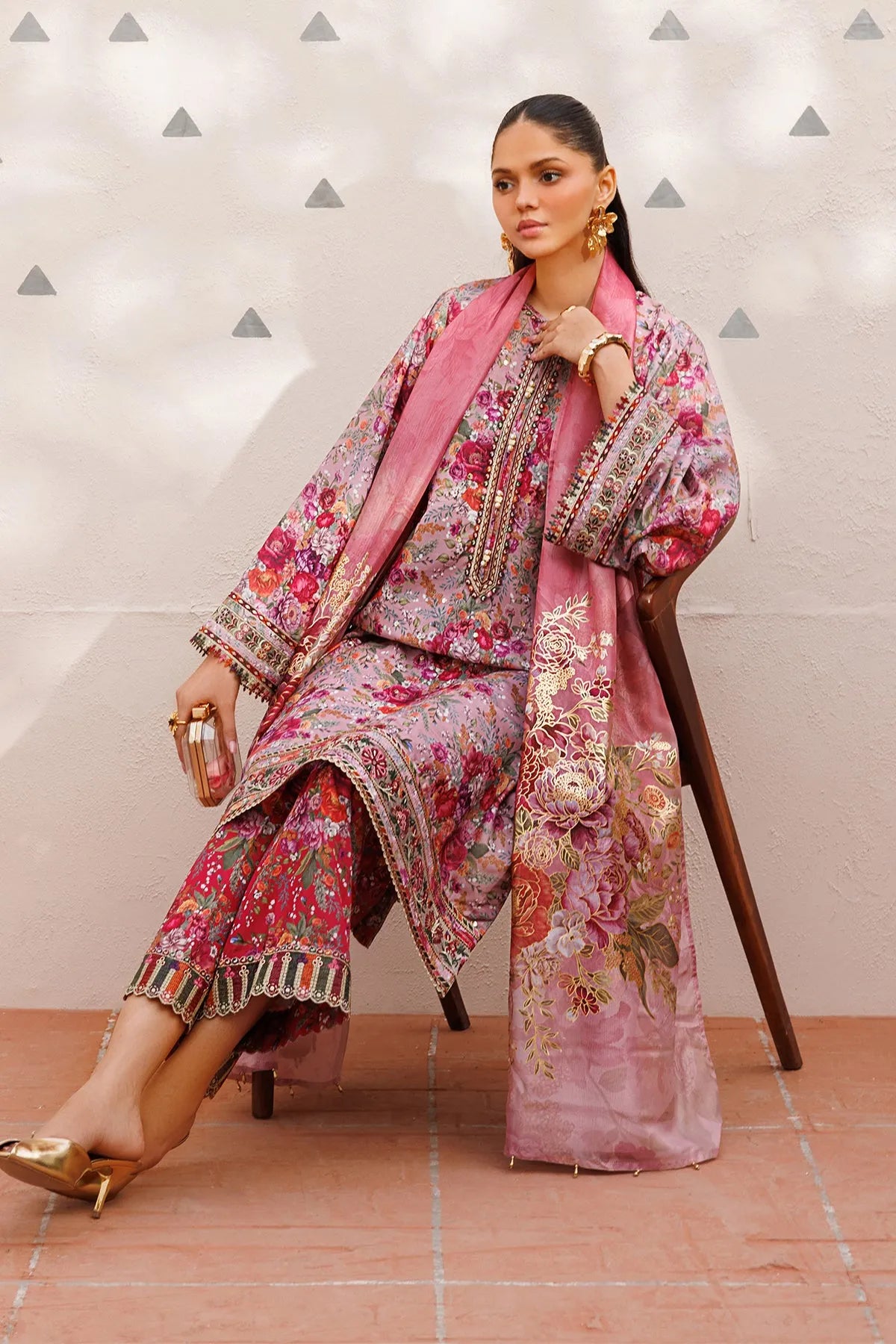 Baroque Summer RTW '26 - Embroidered Lawn F-4398