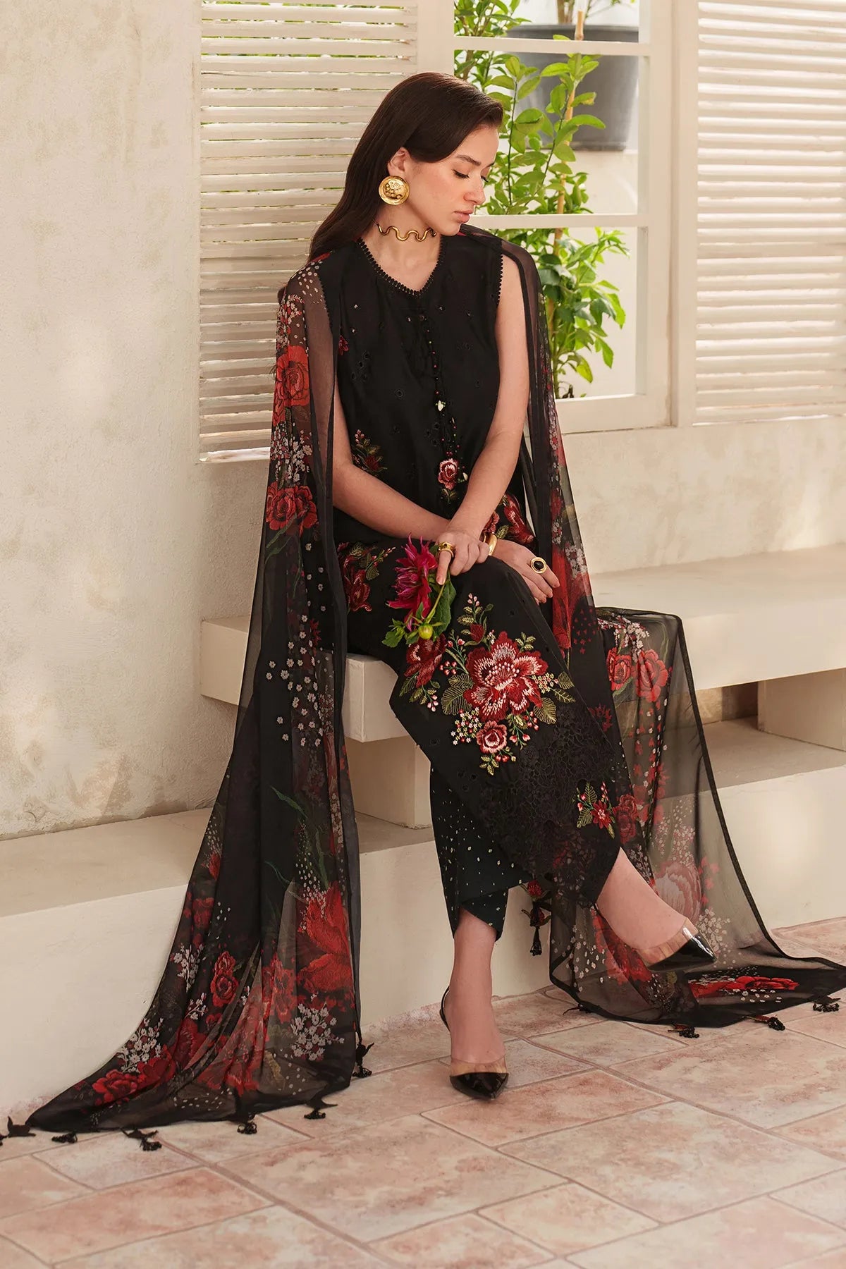 Baroque Summer RTW '26 - Embroidered Lawn F-4399