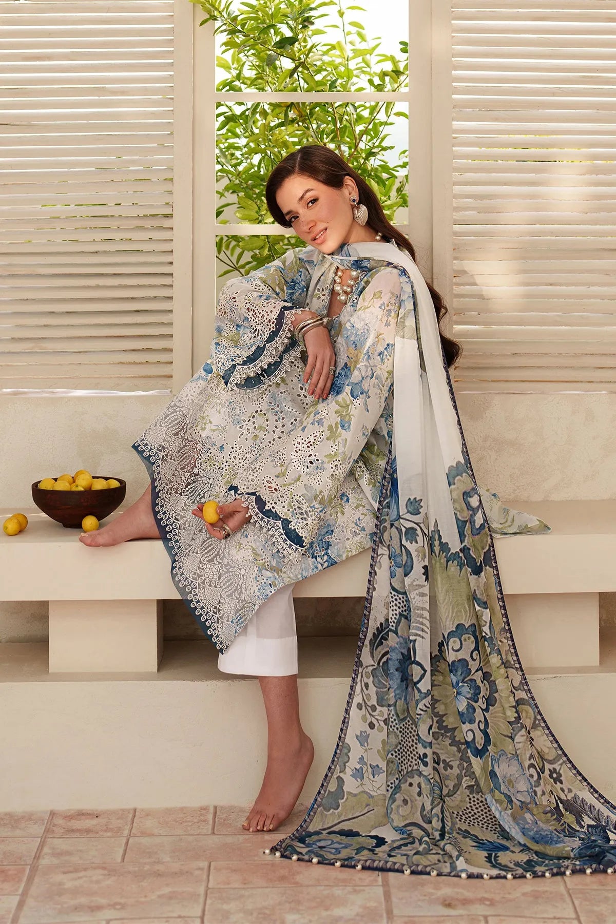 Baroque Summer RTW '26 - Embroidered Lawn F-4401