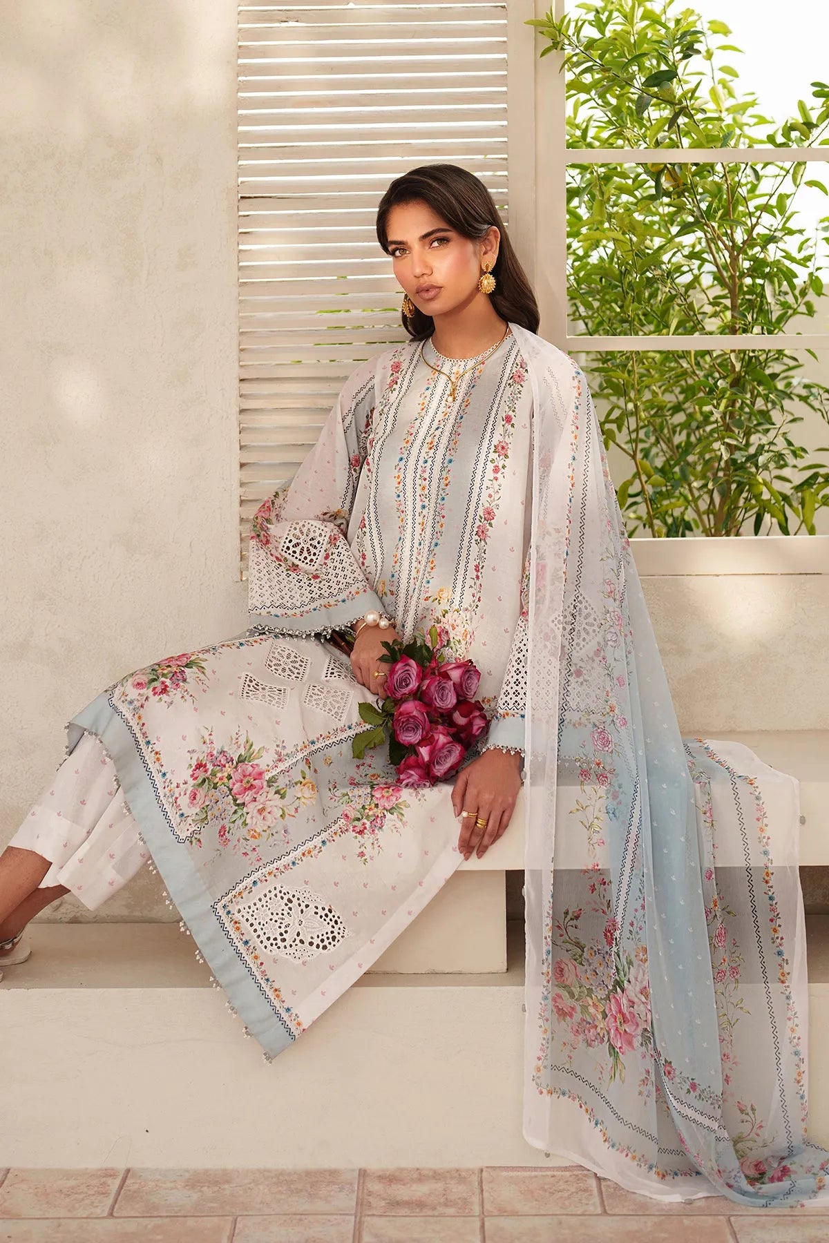 Baroque Summer RTW '26 - Embroidered Lawn F-4402