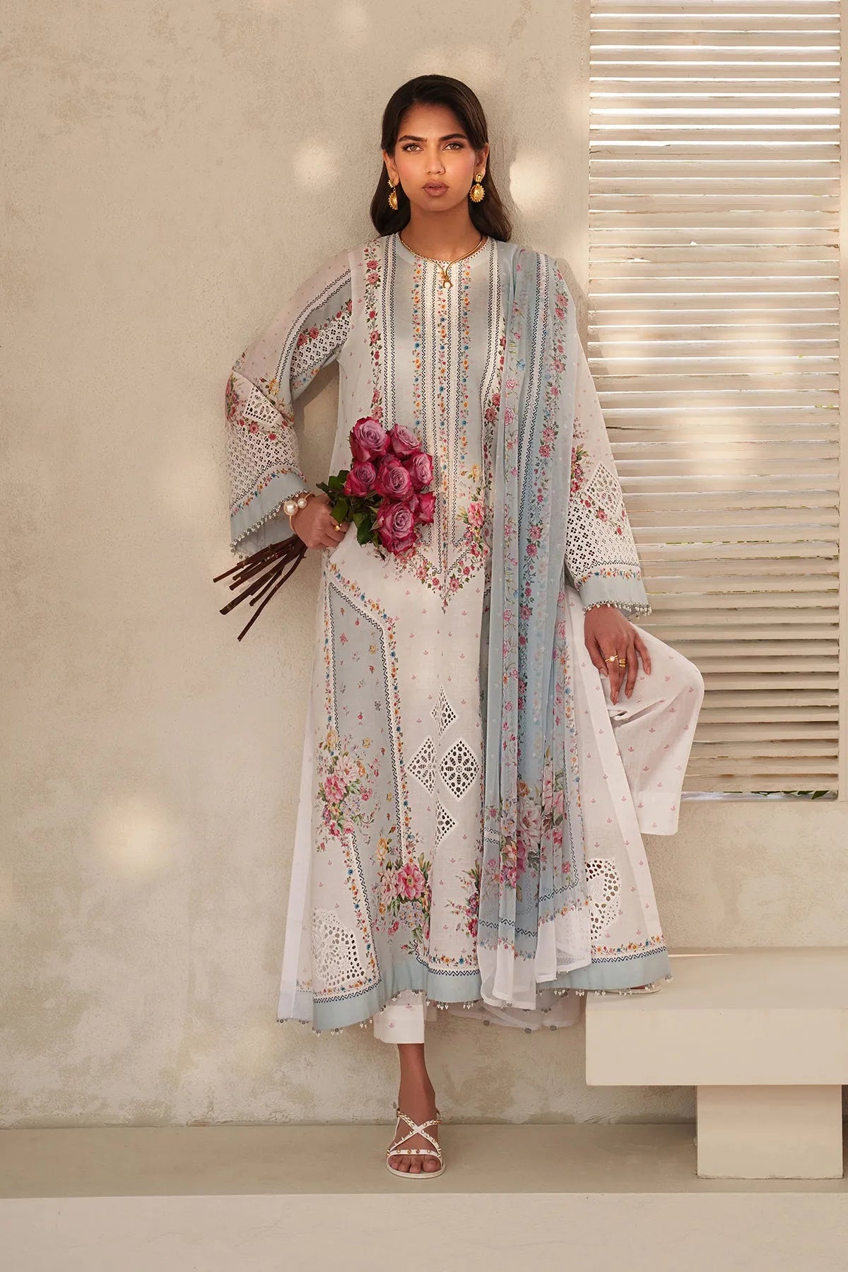 Baroque Summer RTW '26 - Embroidered Lawn F-4402