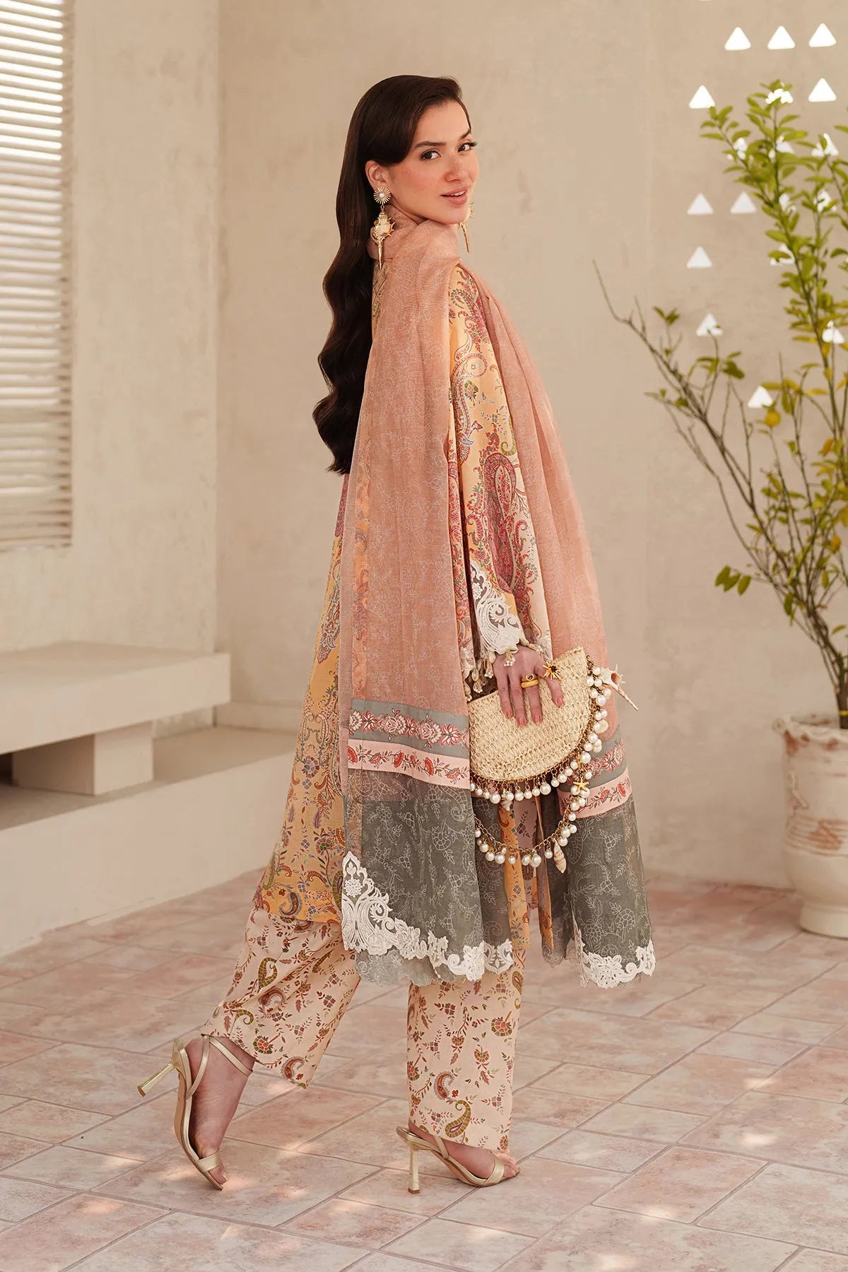 Baroque Summer RTW '26 - Embroidered Lawn F-4403