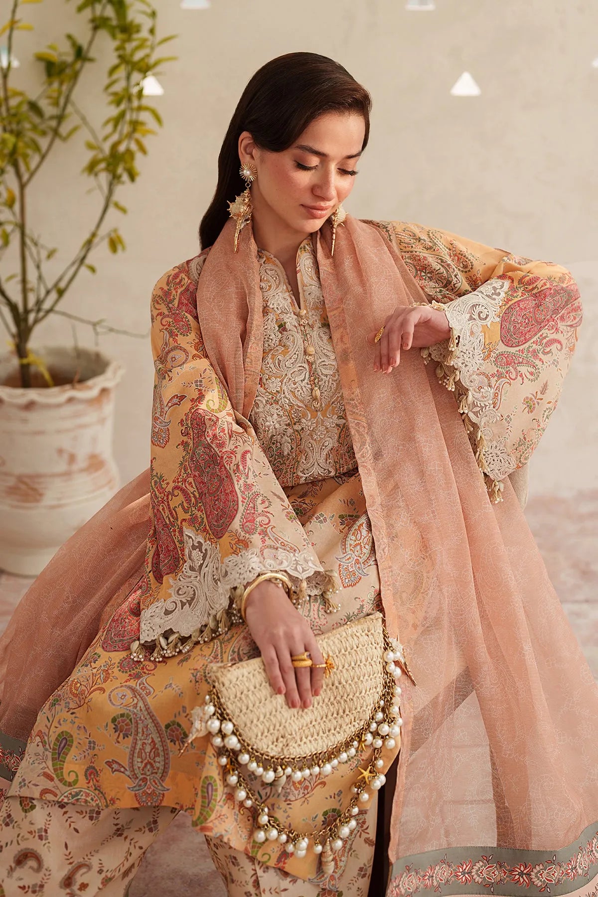 Baroque Summer RTW '26 - Embroidered Lawn F-4403