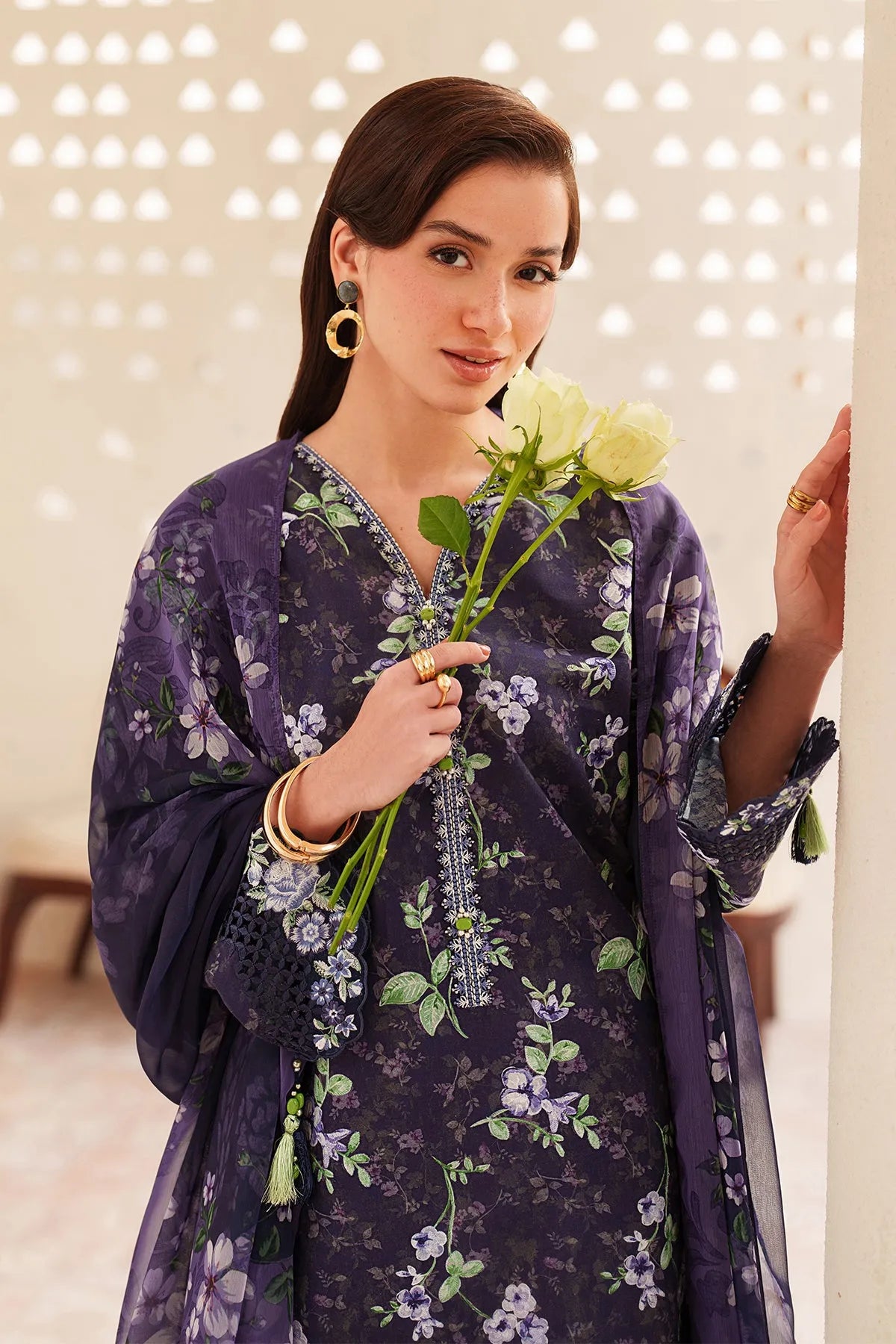 Baroque Summer RTW '26 - Embroidered Lawn F-4405
