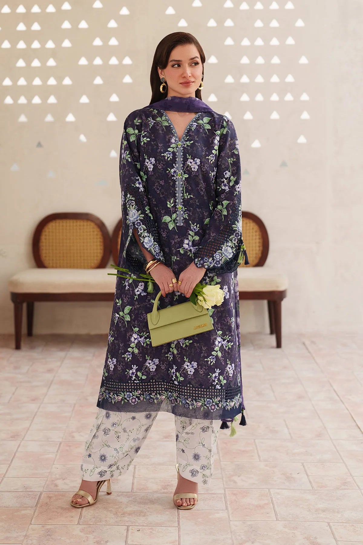 Baroque Summer RTW '26 - Embroidered Lawn F-4405