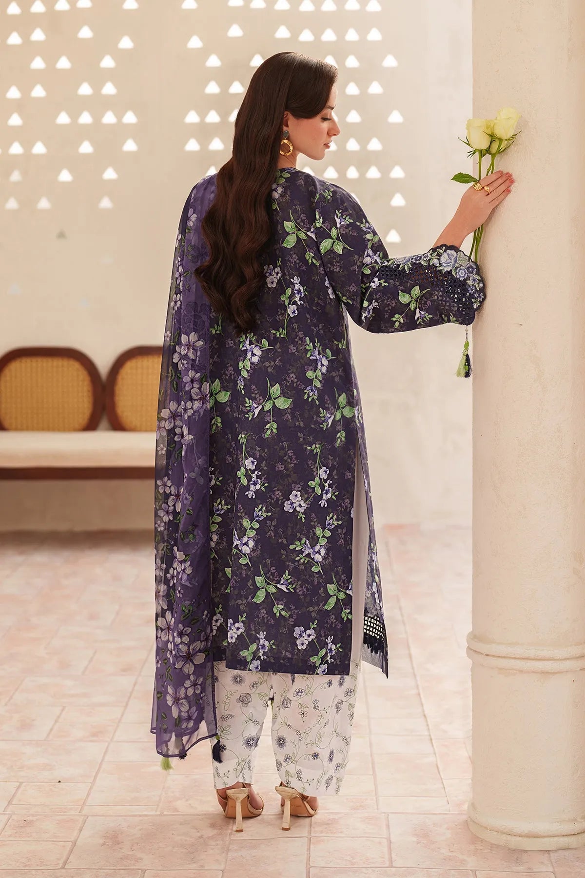 Baroque Summer RTW '26 - Embroidered Lawn F-4405