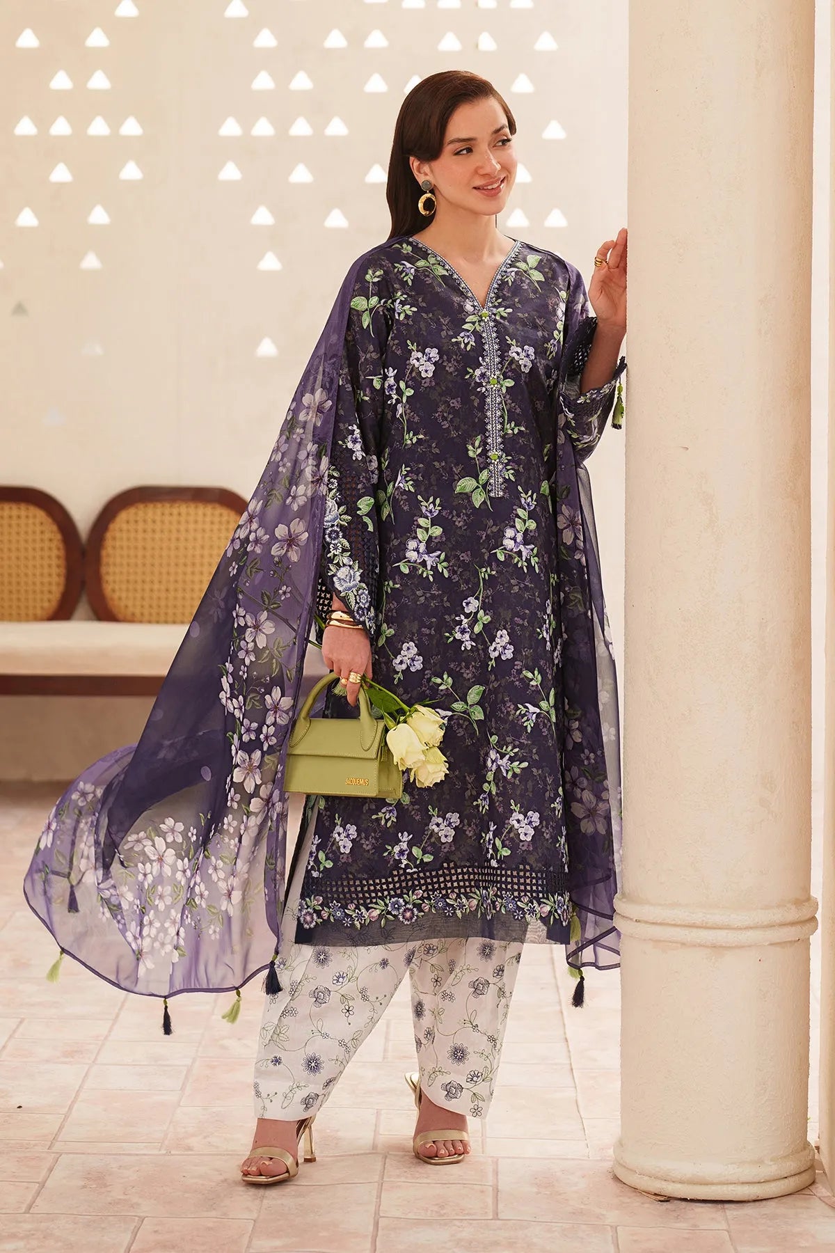 Baroque Summer RTW '26 - Embroidered Lawn F-4405
