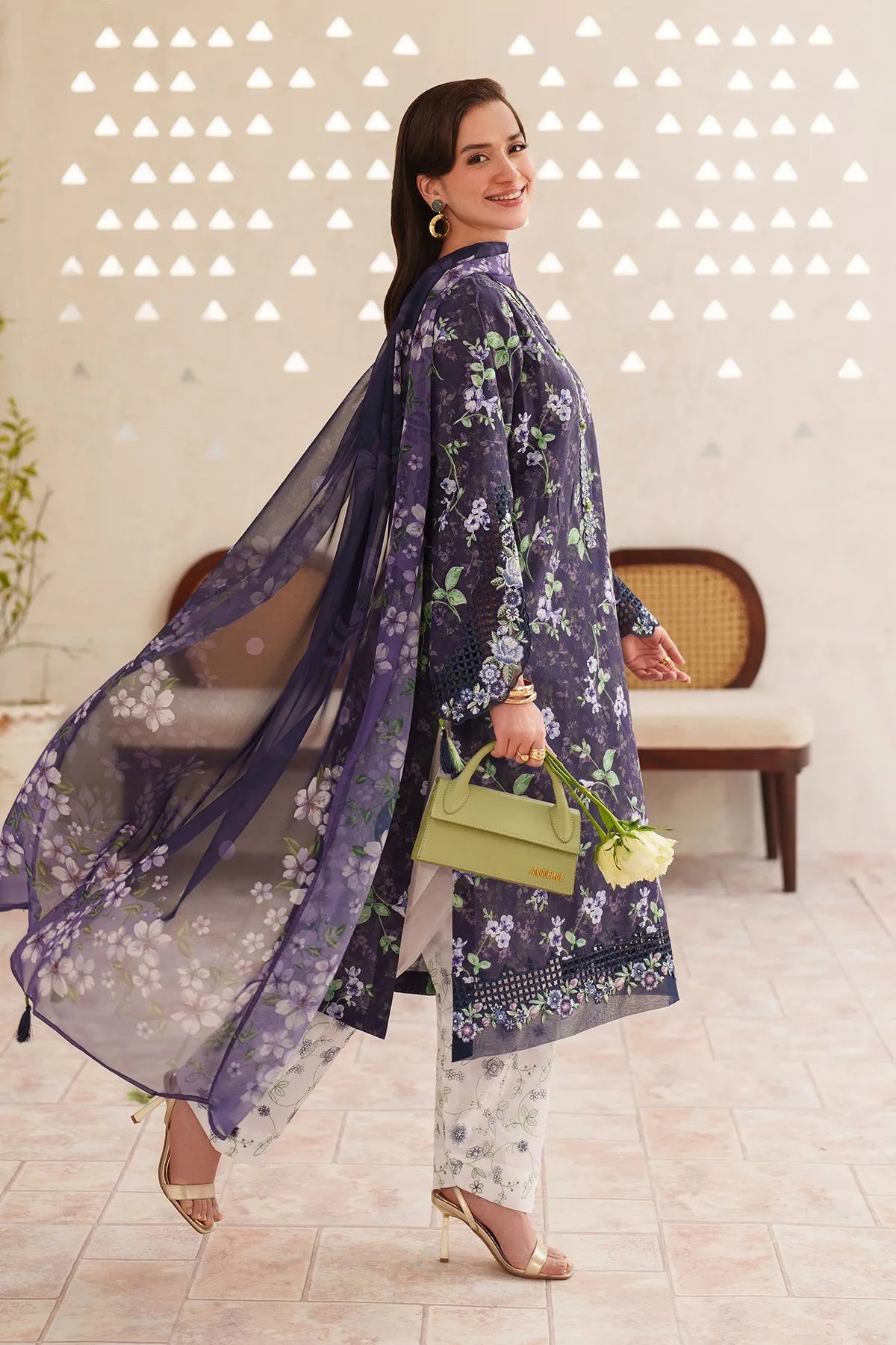 Baroque Summer RTW '26 - Embroidered Lawn F-4405