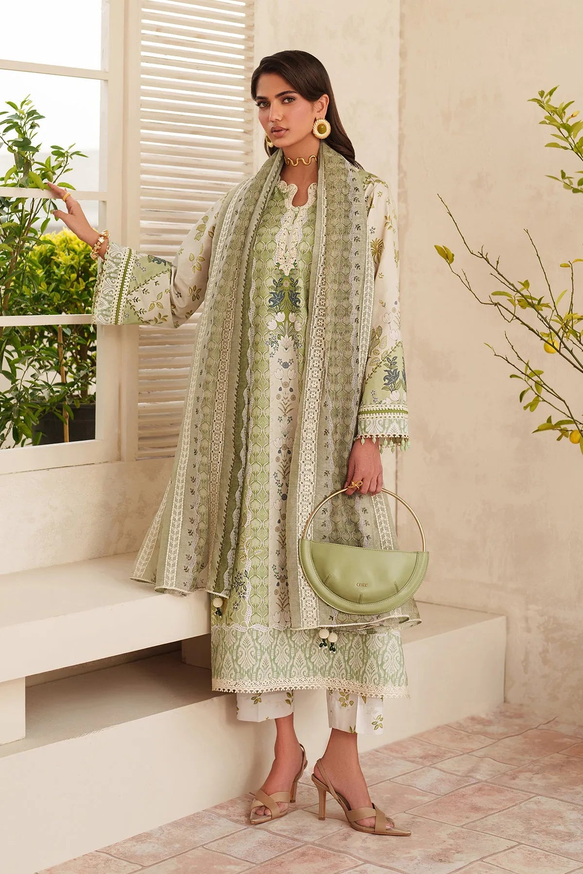 Baroque Summer RTW '26 - Embroidered Lawn F-4406