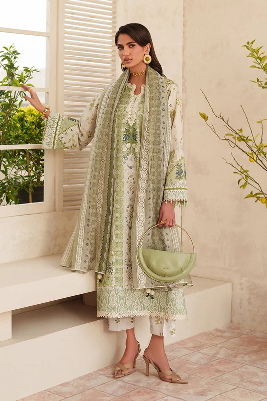 Baroque Summer RTW '26 - Embroidered Lawn F-4406