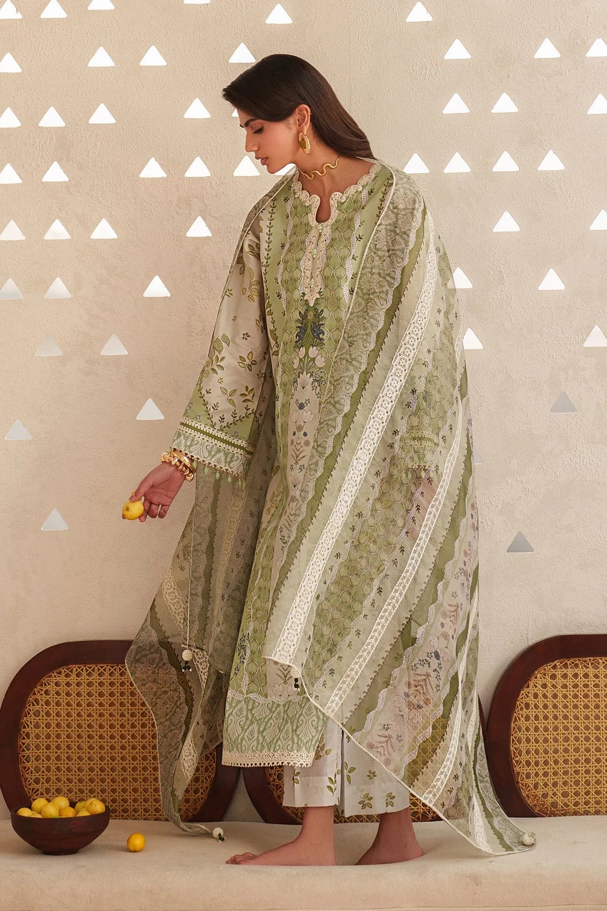 Baroque Summer RTW '26 - Embroidered Lawn F-4406