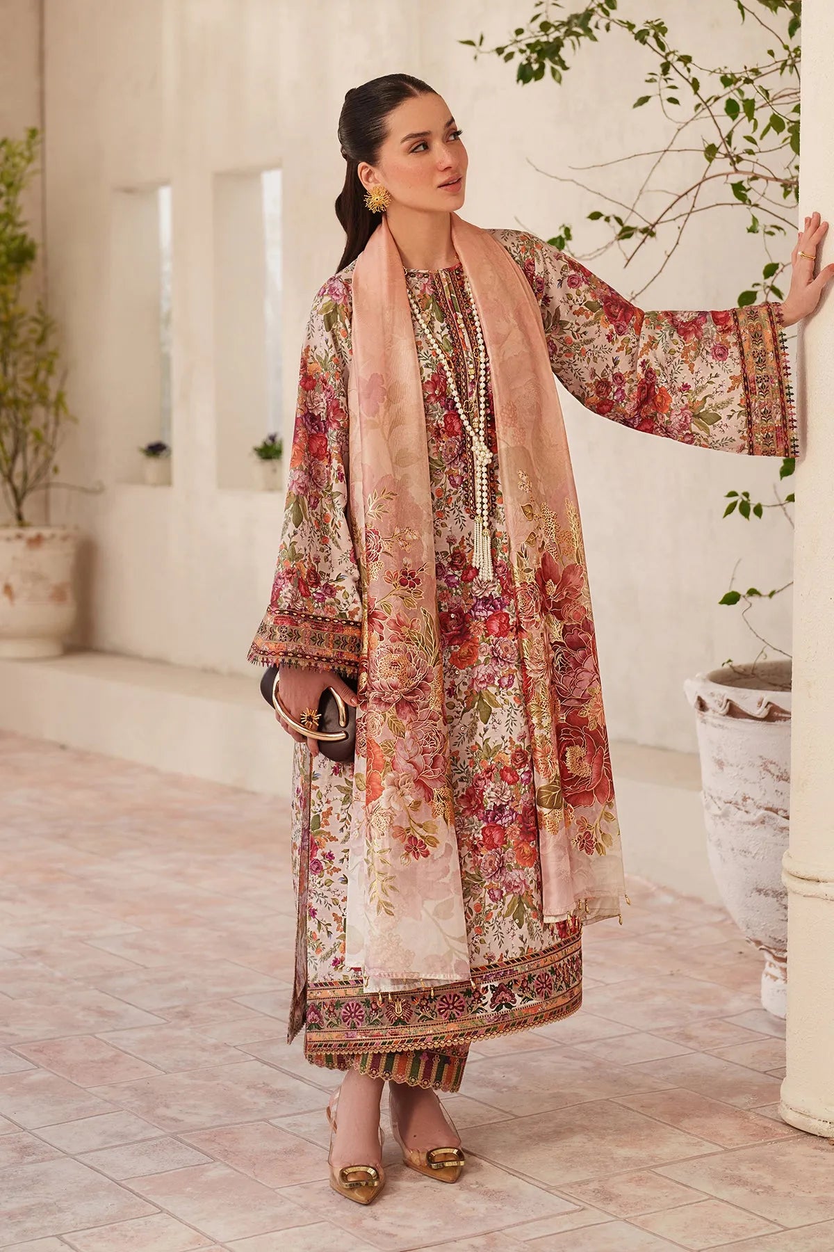Baroque Summer RTW '26 - Embroidered Lawn F-4407