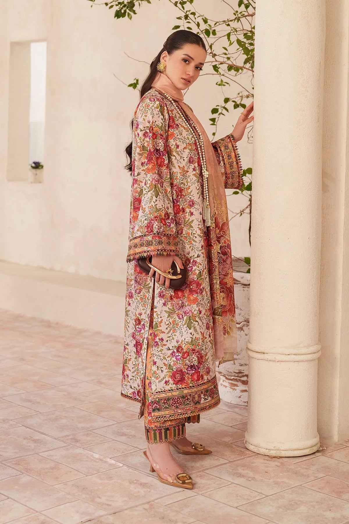 Baroque Summer RTW '26 - Embroidered Lawn F-4407