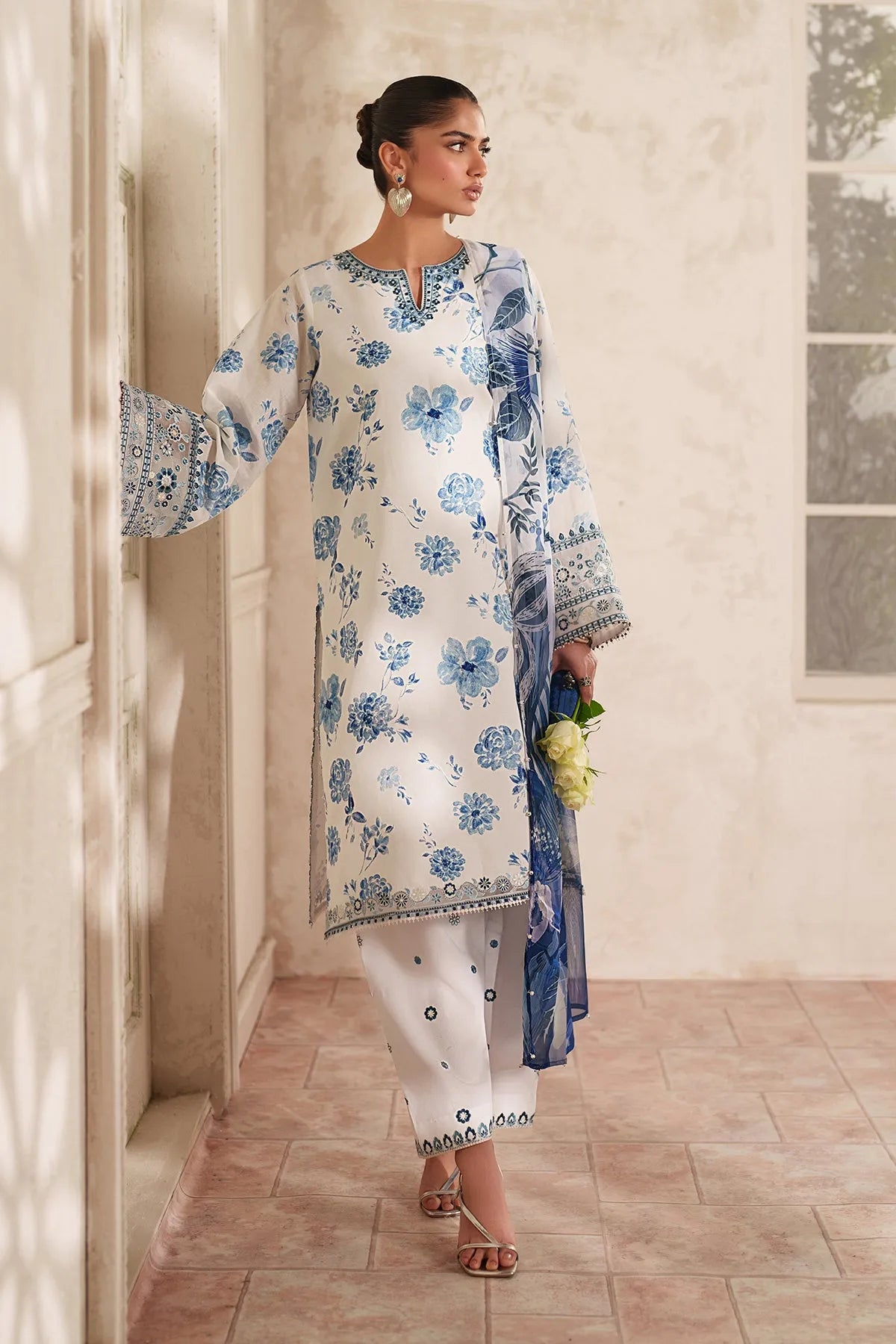 Baroque Summer RTW '26 - Embroidered Lawn F-4413