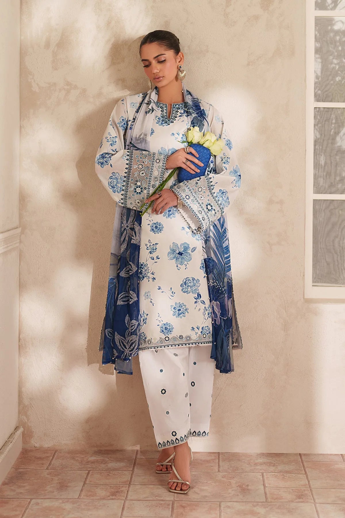 Baroque Summer RTW '26 - Embroidered Lawn F-4413