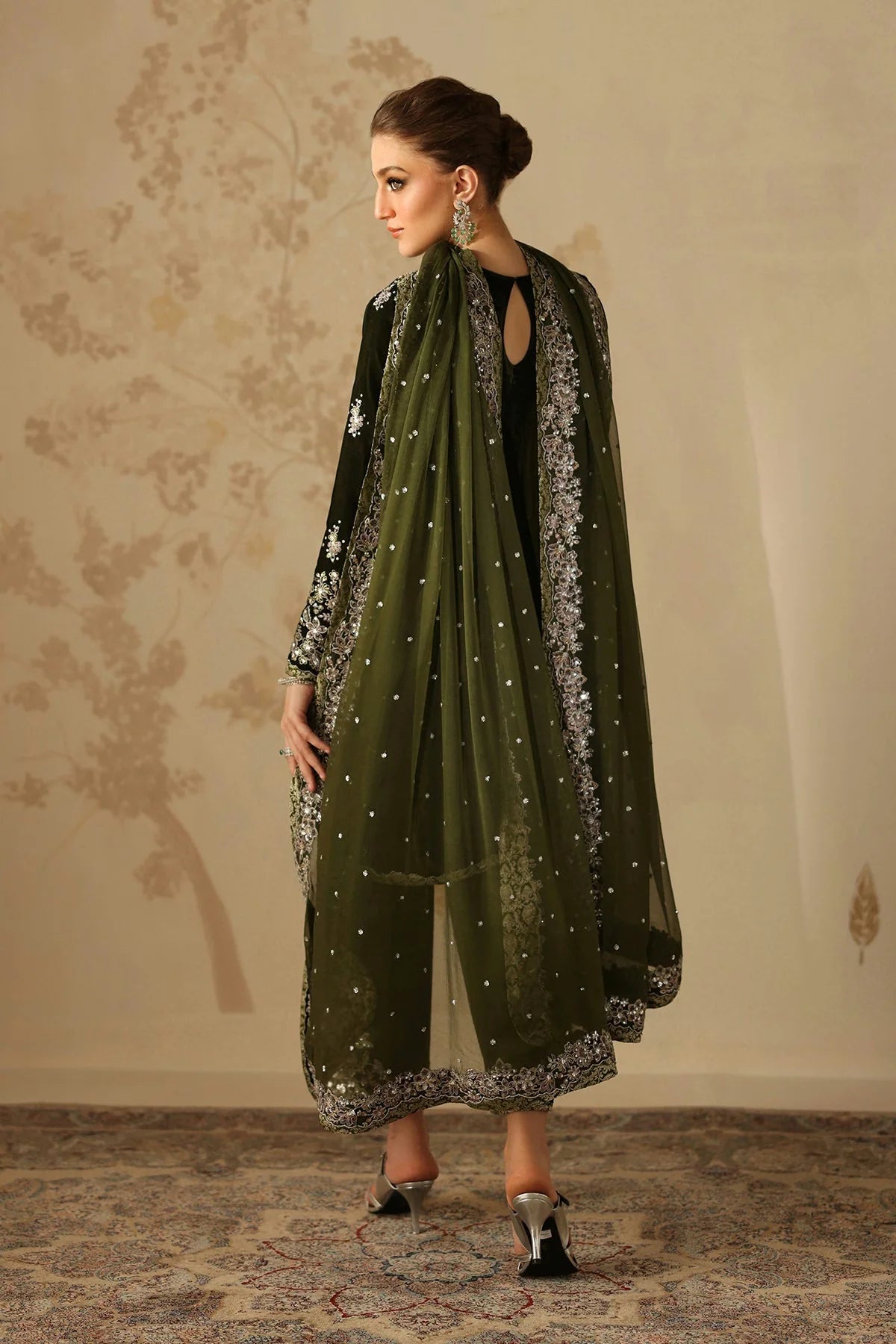 Baroque Unstitched Velvet '26 - EMBROIDERED VELVET F-4311