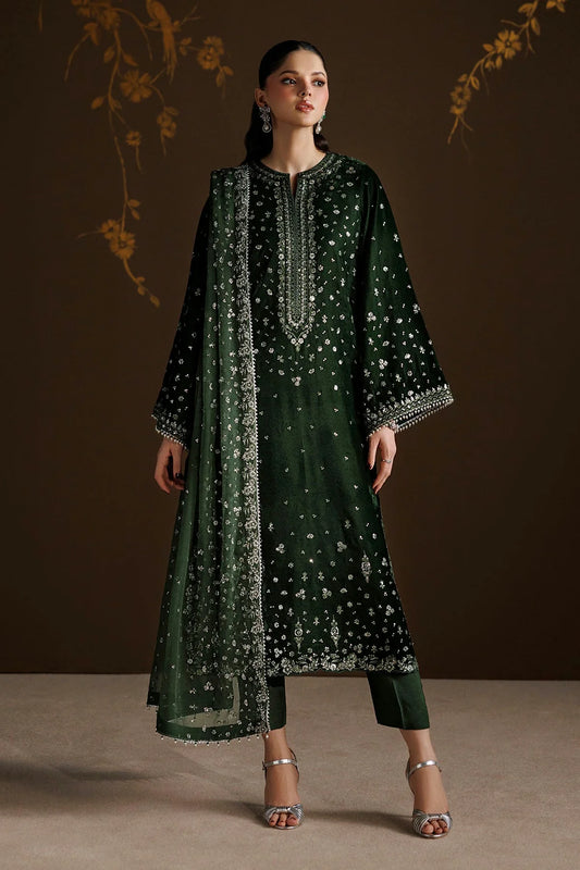 Baroque Unstitched Velvet '26 - EMBROIDERED VELVET F-4545