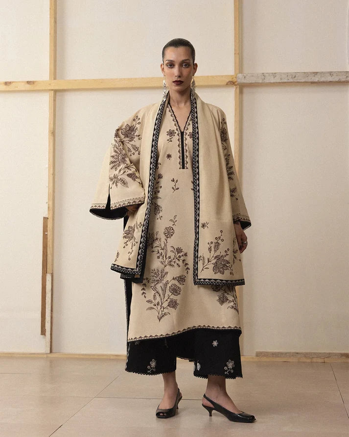 Nayra - Scarf | Karandi Pret AW '26 - Edit II | Jugnu