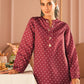 Sana Safinaz Fall Pret '24 - Burgundy Set