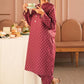 Sana Safinaz Fall Pret '24 - Burgundy Set