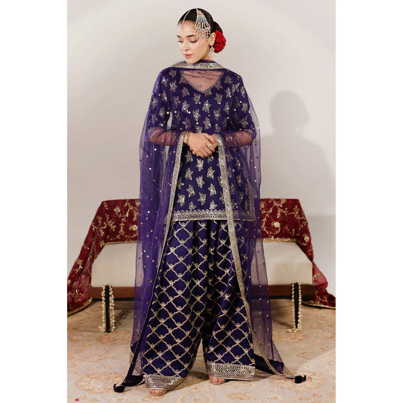 DEEP VIOLET OUTFIT | JHIL MIL | DYOT