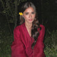 Sadaf Kanwal Personalised '25 - Aena Khan in Raw Silk Magenta Deliberate Yet Complete