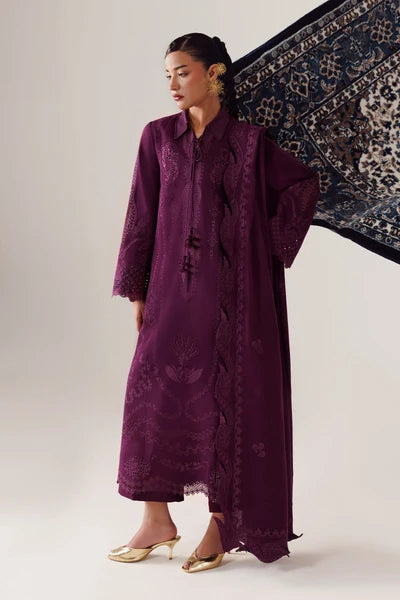 QLW-07 MAHEEN Qalamkar - Qline Linen '26