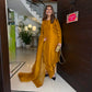 Sadaf Kanwal Personalised '25 - Rubina Ashraf In Mustard-Sharp Cut, Classic Roots