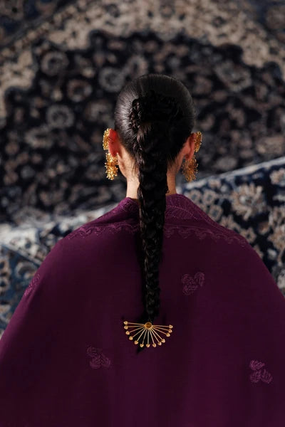 QLW-07 MAHEEN Qalamkar - Qline Linen '26