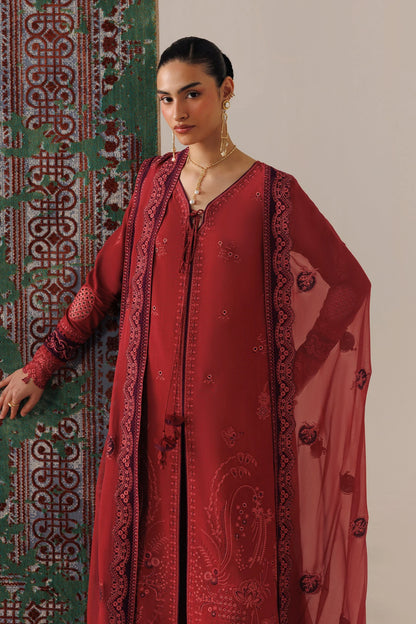 QLW-03 ZAIRA Qalamkar - Qline Linen '26
