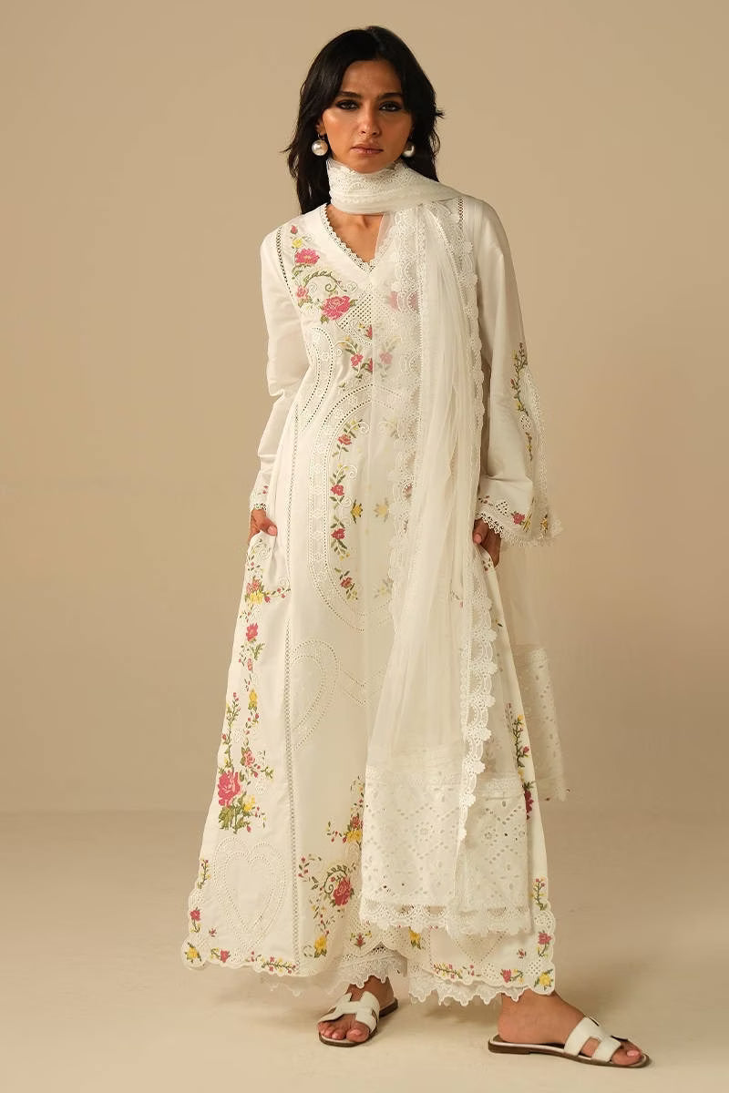 Farida Hasan Bloom Edit Vol - II '26 - Cross Stitch Rose