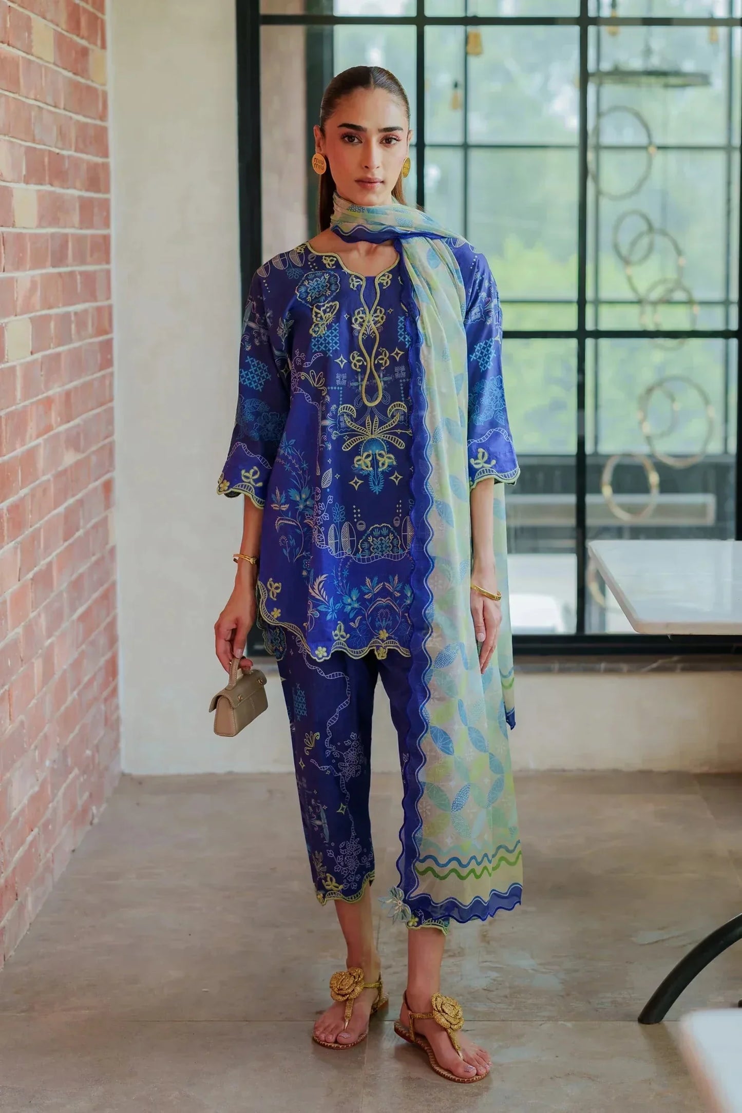 Flairs Studio Leena Summer Love '26 - Blue Boba