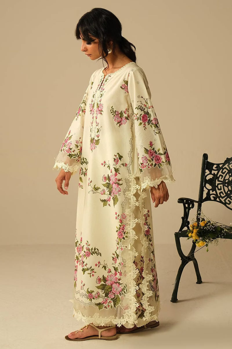 Farida Hasan Bloom Edit Vol - II '26 - Lemon Rose With Pants