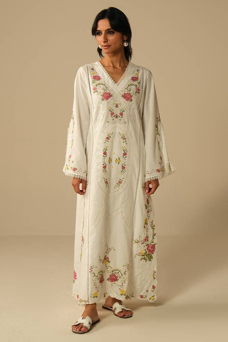 Farida Hasan Bloom Edit Vol - II '26 - Cross Stitch Rose