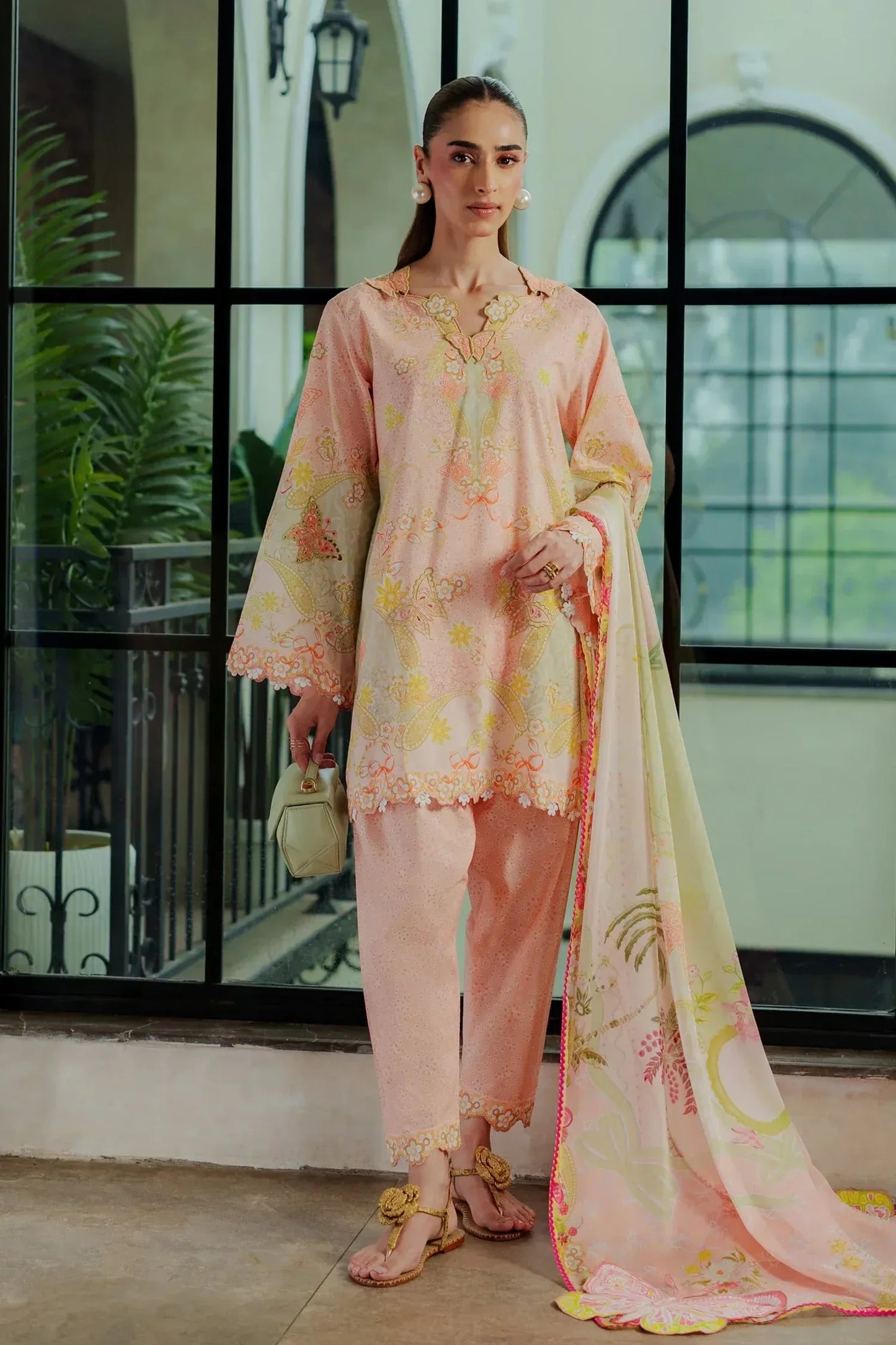Flairs Studio Leena Summer Love '26 - Peach Pavlova