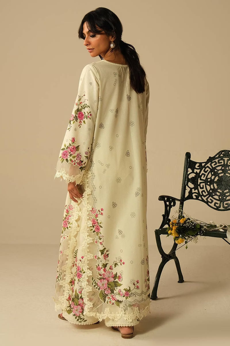 Farida Hasan Bloom Edit Vol - II '26 - Lemon Rose With Pants
