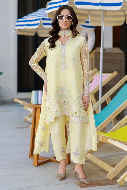 Ansab Jahangir The Girls Club - Eid Luxury Pret '26 - Butter Cup