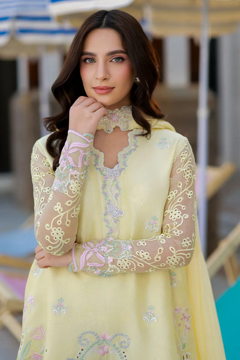 Ansab Jahangir The Girls Club - Eid Luxury Pret '26 - Butter Cup