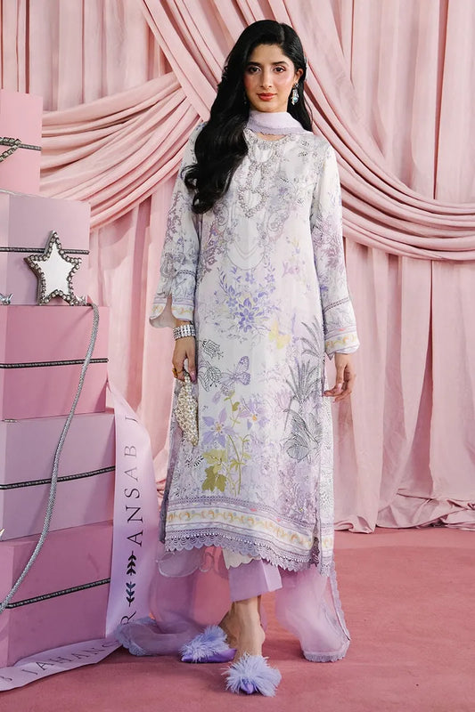 Ansab Jahangir Glam Doll House Eid Luxury Silks '26 - Delilah Shirt And Dupatta