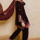 Ansab Jahangir Qissa Luxury Velvets '26 - Kahani Shirt And Dupatta