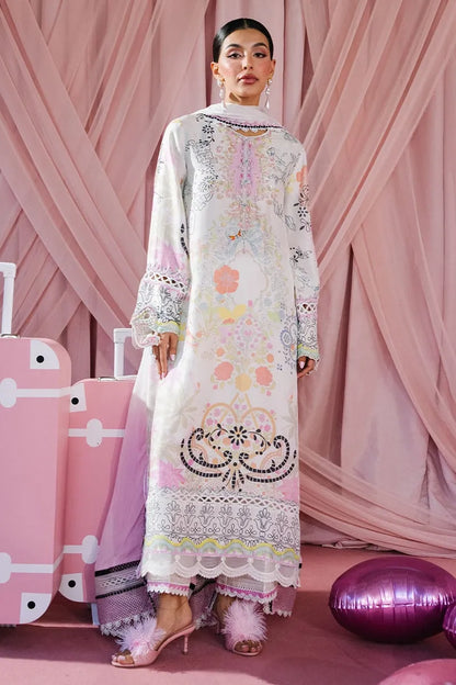 Ansab Jahangir Glam Doll House Eid Luxury Silks '26 - Viviana Shirt And Dupatta