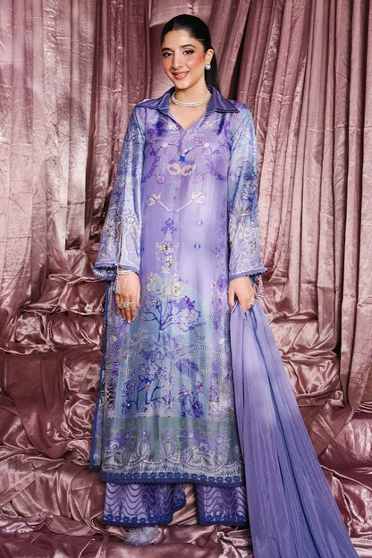 Ansab Jahangir Glam Doll House Eid Luxury Silks '26 - Marissa Shirt And Dupatta