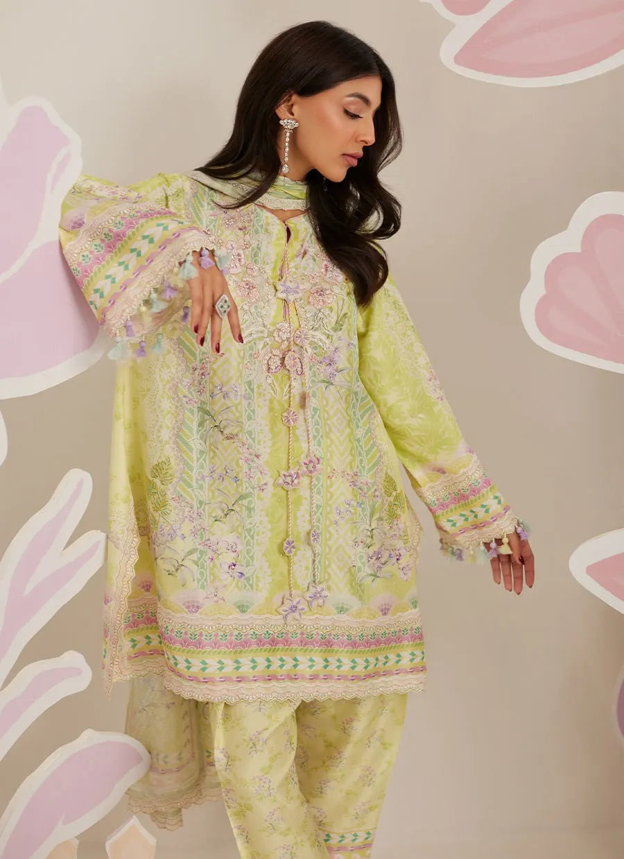 Farah Talib Aziz Ramadan Eid Frou Frou '26 - Riva Shirt And Dupatta