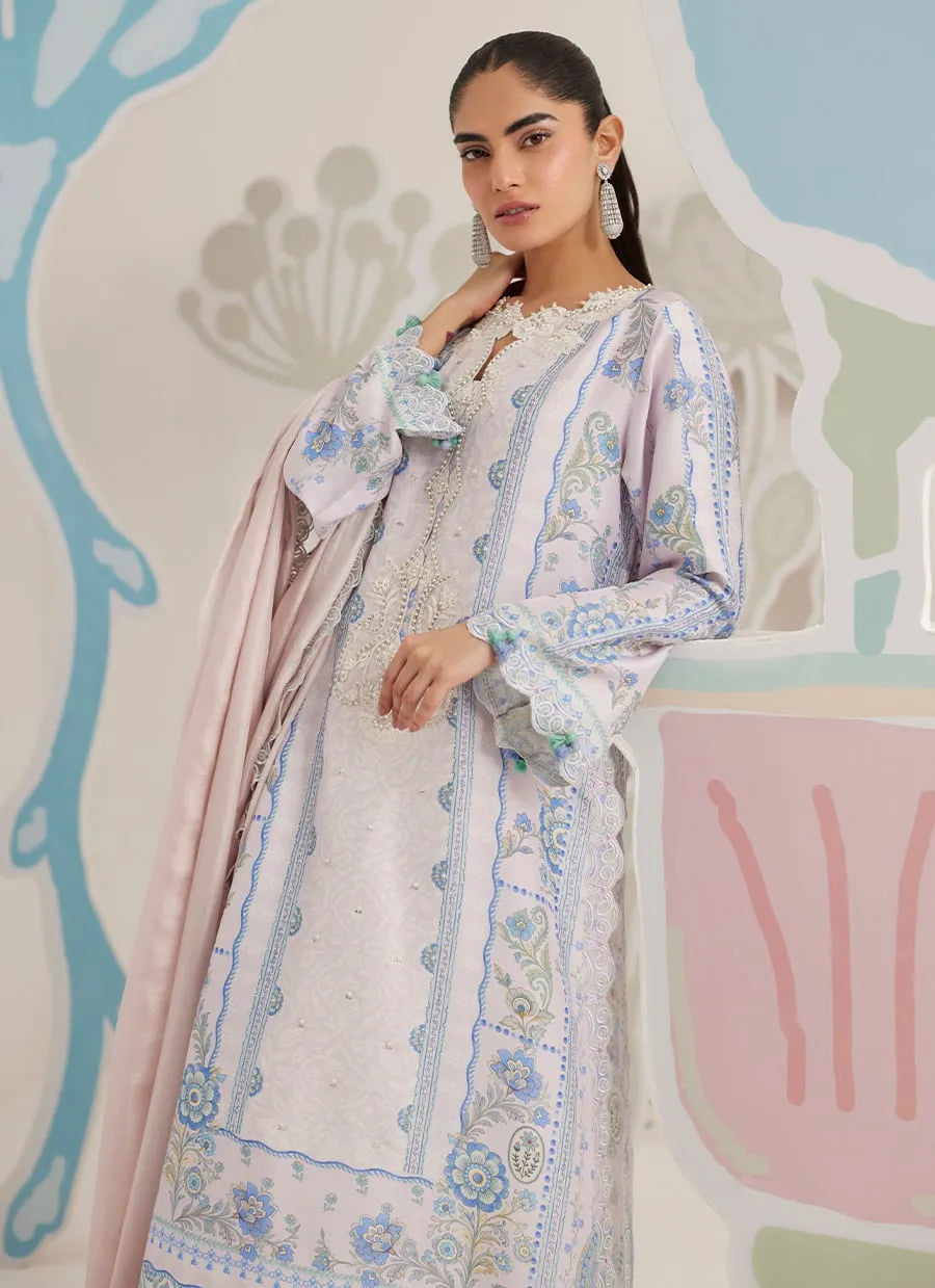 Farah Talib Aziz Ramadan Eid Frou Frou '26 - Bellora Tunic Shirt And Dupatta